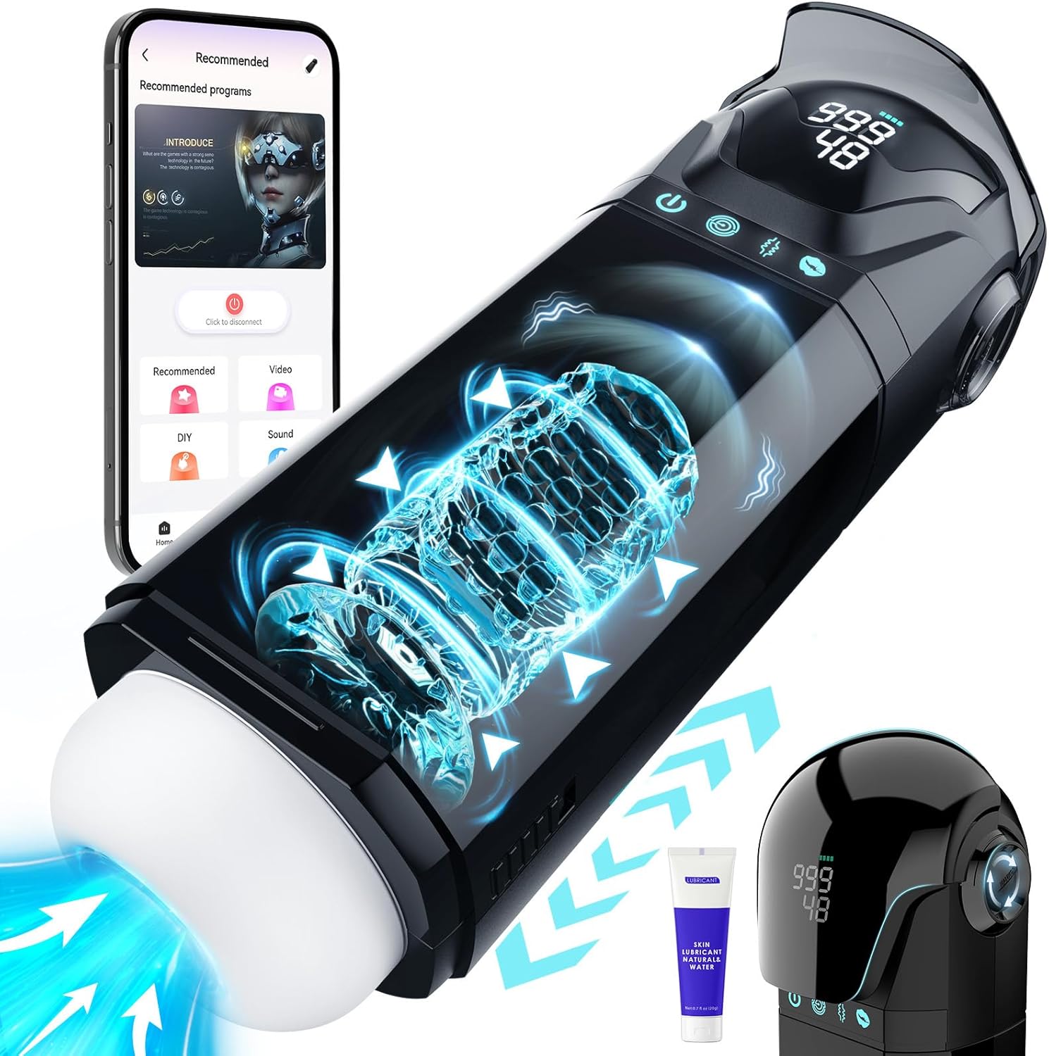 9 IN 1 AI GF APP Control Men's Endurance automatic trainer