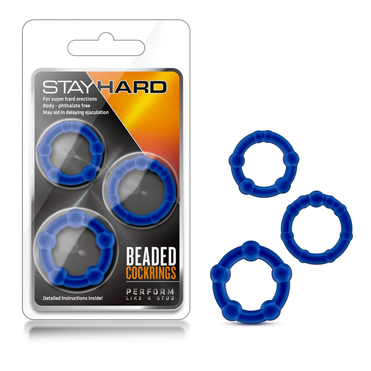 Silicone Male Support Ring Trio Set
